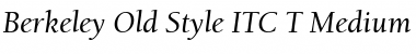 Berkeley Old Style ITC T Font