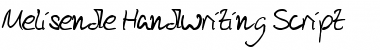 Download Melisende Handwriting Script Font