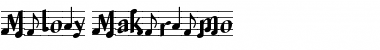 Melody MakerDemo Regular Font