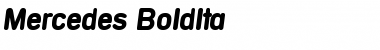Download Mercedes-BoldIta Font