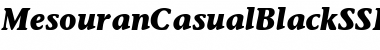 MesouranCasualBlackSSK Italic