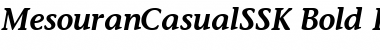 MesouranCasualSSK Bold Italic