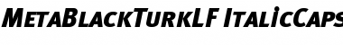 MetaBlackTurkLF Medium Font