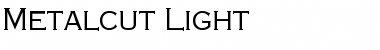 Download Metalcut Light Font