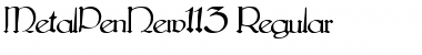 Download MetalPenNew113 Font