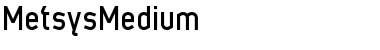 MetsysMedium Regular Font