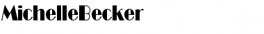 MichelleBecker Regular Font