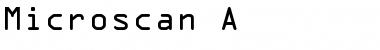 Download Microscan A Font