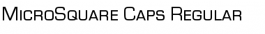 Download MicroSquare-Caps Font