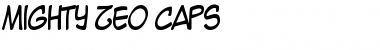 Download Mighty Zeo Caps Font