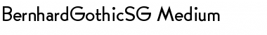 BernhardGothicSG Regular Font