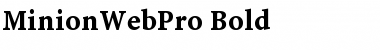 Download Minion Web Pro Font