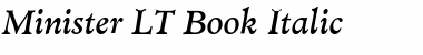Download Minister LT Book Font