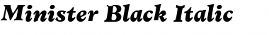 Download Minister-Black Font