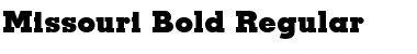 Missouri-Bold Regular Font