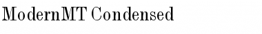 Download ModernMT Condensed Font