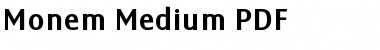 Download Monem Medium Font