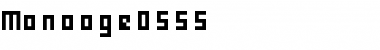 monooge 05_55 Regular Font