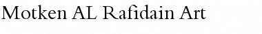 Download Motken AL-Rafidain Art Font