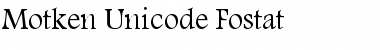Download Motken Unicode Fostat Font