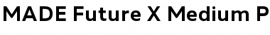 MADE Future X Medium Font