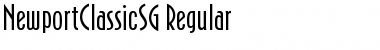 NewportClassicSG Regular Font