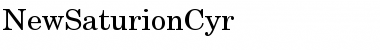 NewSaturionCyr Regular Font
