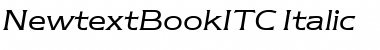 NewtextBookITC Italic