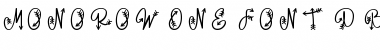 Download Monorow One Font