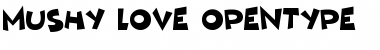 Mushy Love Regular Font