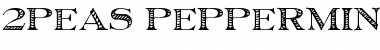 2Peas Peppermint Regular Font