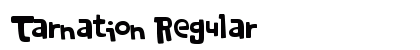 Tarnation Regular Font Preview Tarnation Regular Font Preview