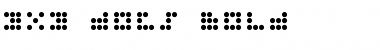 3x3 dots Font