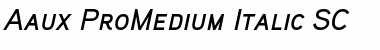 Download Aaux ProMedium Italic SC Font