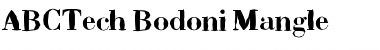 Download ABCTech Bodoni Mangle Font