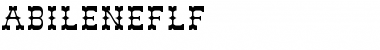 AbileneFLF Regular Font