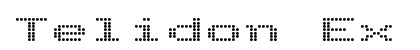 Telidon Ex Bold Font Telidon Ex Bold Font Preview