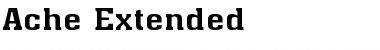 Download Ache-Extended Font