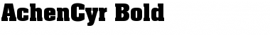 AchenCyr Bold Font