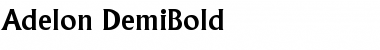 Download Adelon-DemiBold Font