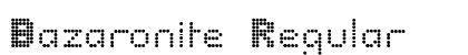Bazaronite Regular Font Bazaronite Regular Font Preview