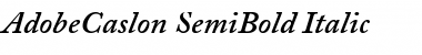 Download AdobeCaslon-SemiBold Font