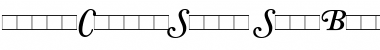 Download AdobeCaslonSwash-SemiBold Font