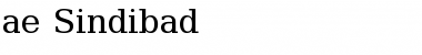ae_Sindibad Regular Font