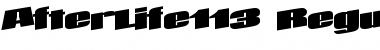 AfterLife113 Regular Font
