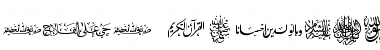 Download AGA Islamic Phrases Font
