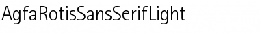 Download Agfa Rotis Sans Serif Light Font