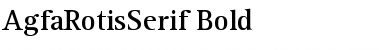 Agfa Rotis Serif Bold