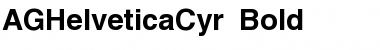 Download AGHelveticaCyr Font