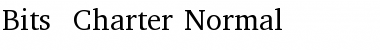 Bits_ Charter Normal Font